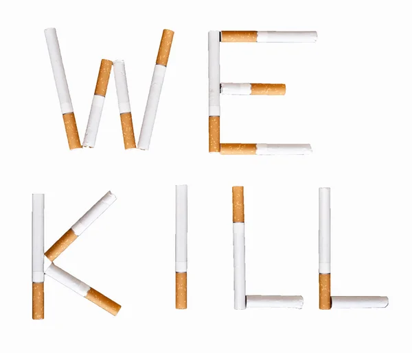 Stoppen met roken conceptuele afbeelding — Stockfoto