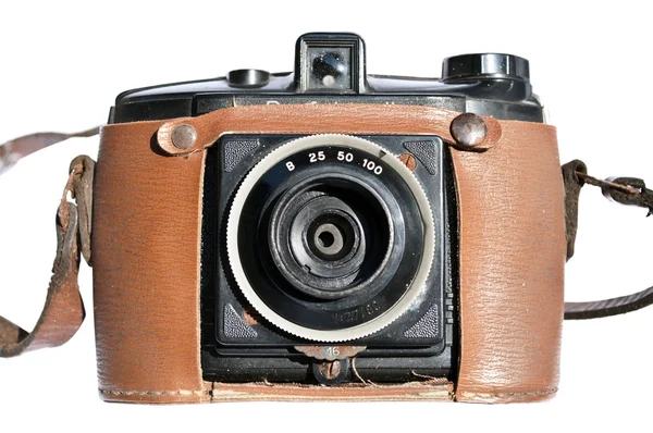 Vintage old film photo-camera — Stock Photo, Image