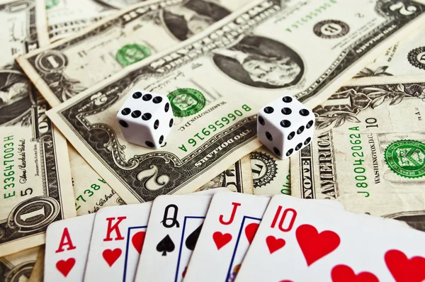 Poker - bad luck — Stock Photo, Image