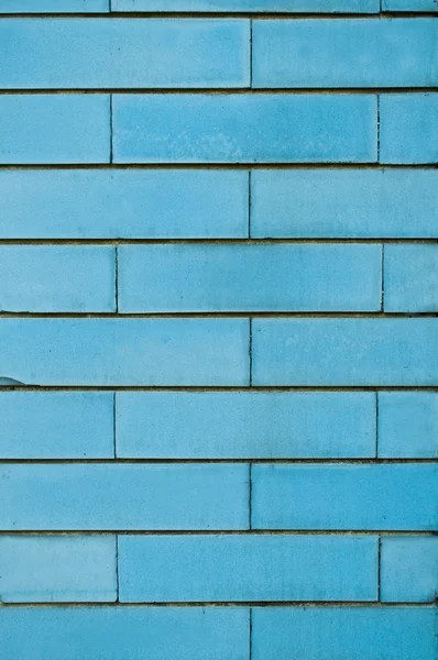 Blue brick wall — Stock Photo, Image