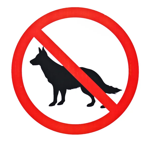 stock image No dogs sign