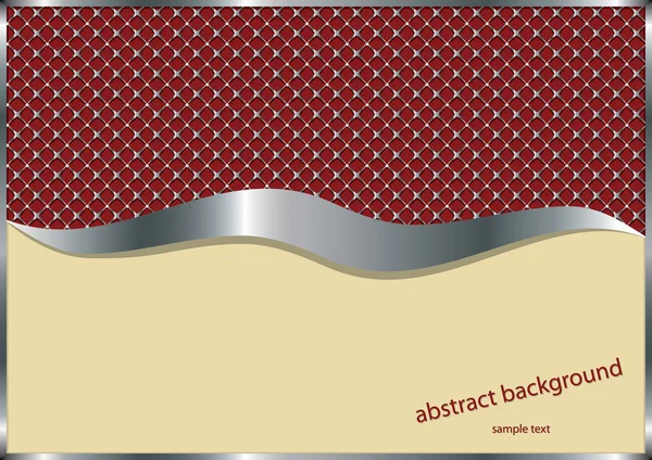 Vector van abstracte metalen achtergrond — Stockvector