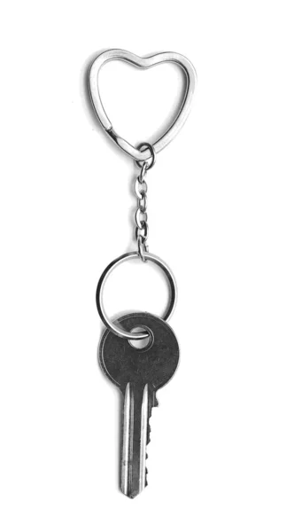 Trinket para as chaves como um coração — Fotografia de Stock