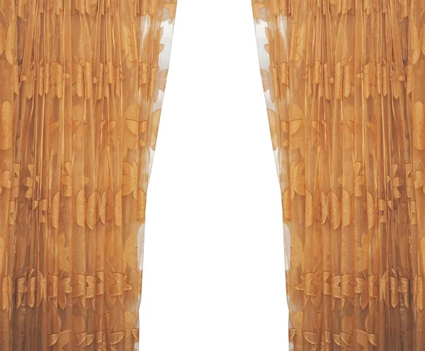 절연된 커튼 — 스톡 사진