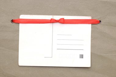 Postcard-invitation to the gray background clipart