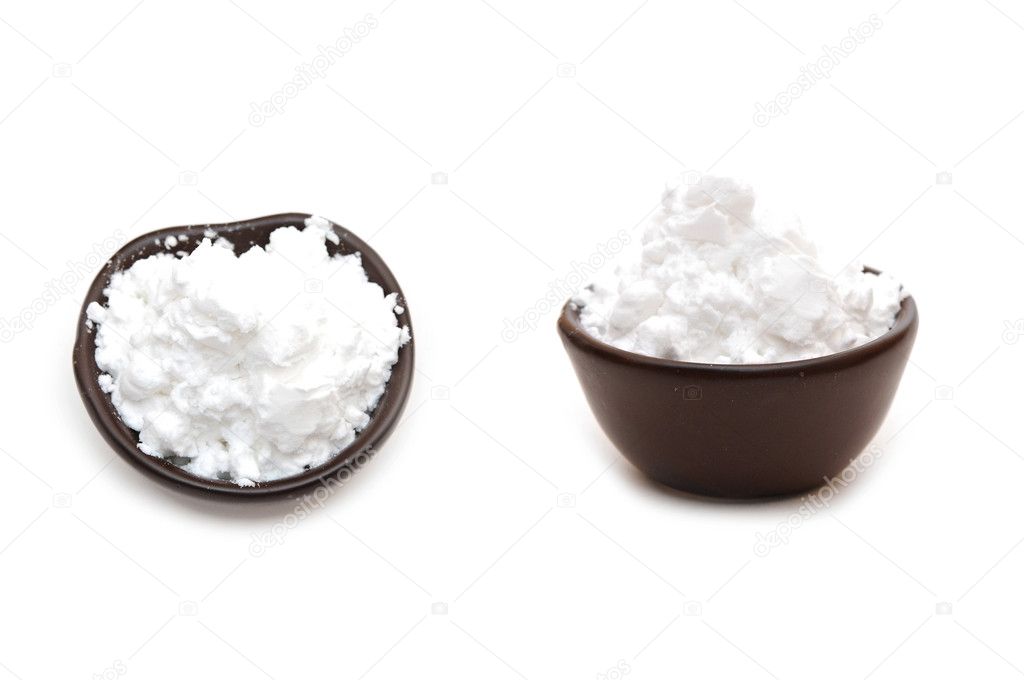 Starch in a clay bowl — Stock Photo © inxti74 9344920