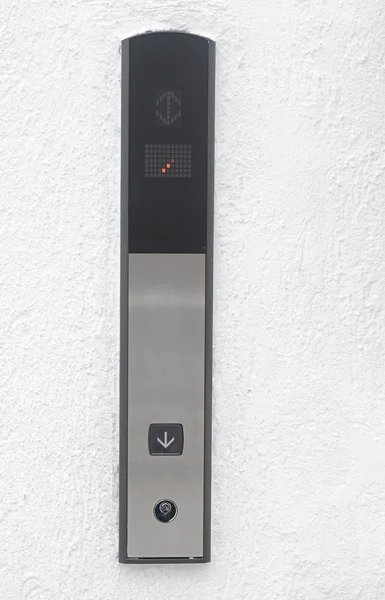 Výtah tlačítko — Stock fotografie