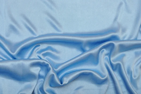 Fondo de seda azul elegante liso, puede utilizar como fondo —  Fotos de Stock