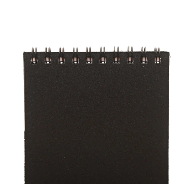 Paper spiral notebook isolated on white — Stock Photo, Image