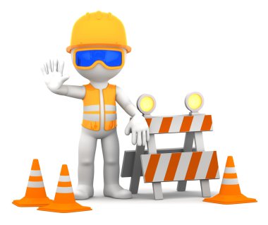 Construction worker clipart