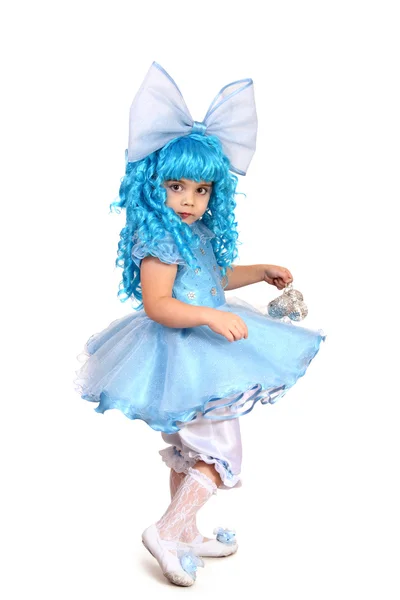 Κοριτσάκι σε φανταχτερό φόρεμα. Φωτογραφία Αρχείου