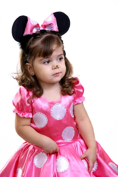 Little girl in fancy dress. Stock Picture