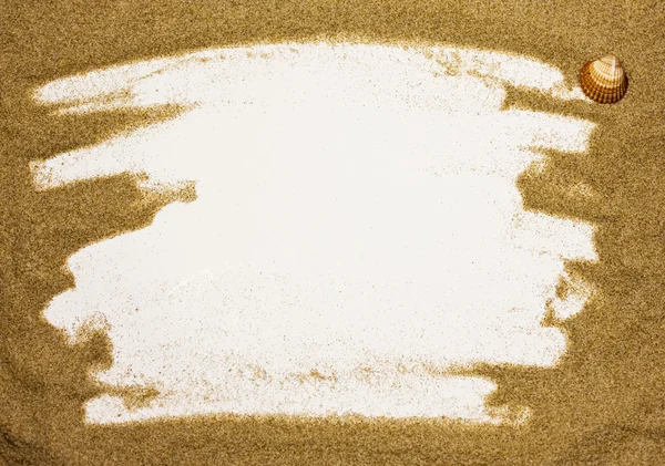 砂のフレーム — ストック写真