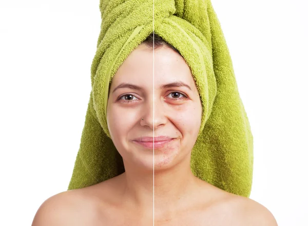 Woman`s face — Stock Photo, Image