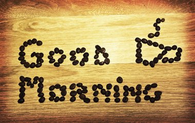 Good morning-caffee clipart