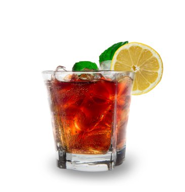 Glass of Cola clipart