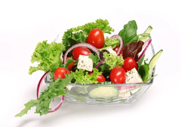 Taze Yunan salatası — Stok fotoğraf