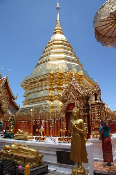 Doi suthep tempel, chiang mai, thailand — Stockfoto