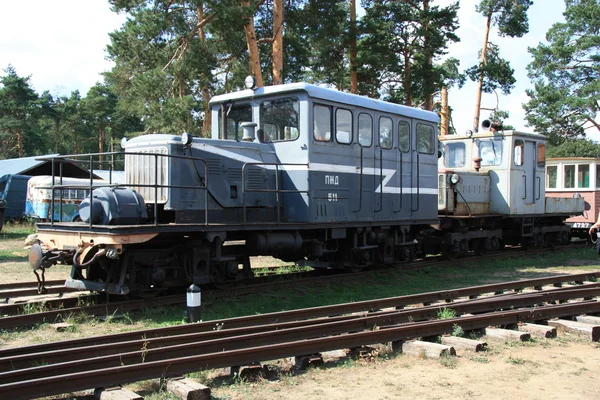 Trator vintage trem — Fotografia de Stock