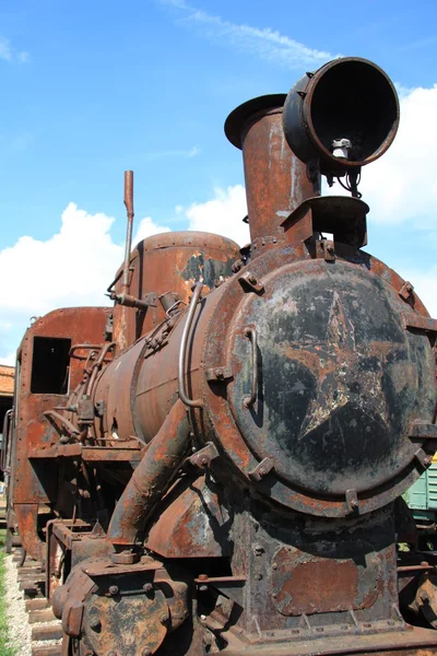 アンティーク機関車 — ストック写真