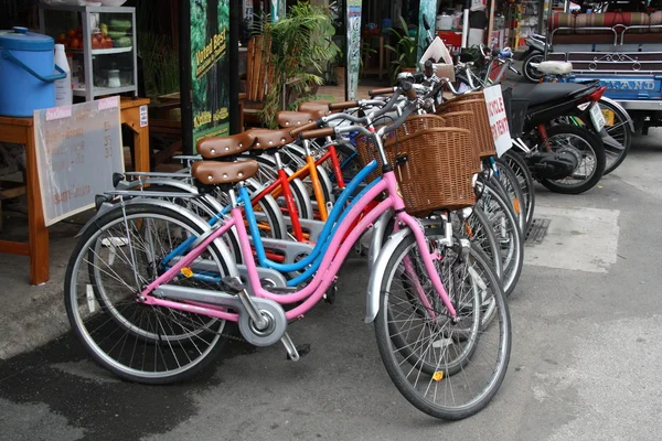 Ποδήλατα προς ενοικίαση — Φωτογραφία Αρχείου