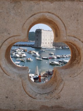 Dubrovnik kulede Saint Ivan'ın