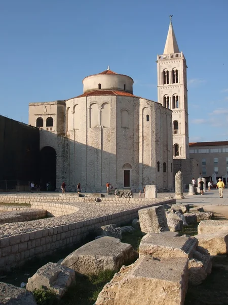 Iglesia de San Donat en Zadar — Foto de Stock