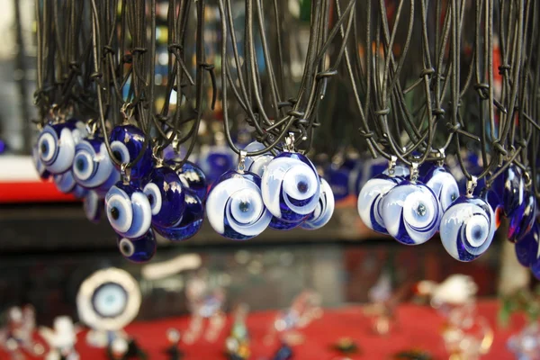 Boze oog souvenirs van Turkije — Stockfoto