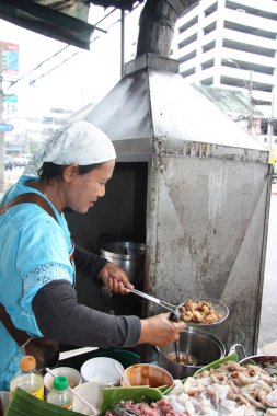 Tayland 'da sokak yemeği