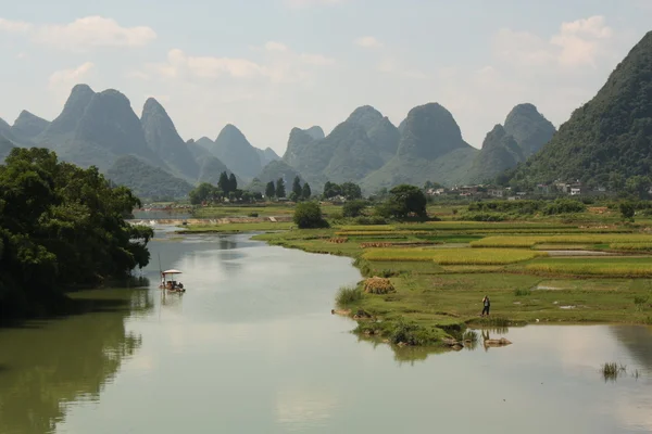 Красиві сільських китайський пейзаж — стокове фото