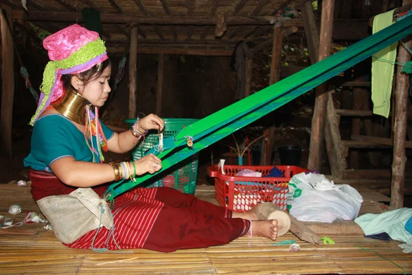 Племінних Карен жінка в Таїланді — стокове фото