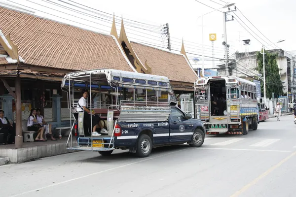 Transporte público em Tailândia — Fotografia de Stock