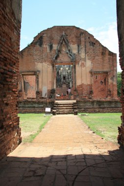 Antik ayutthaya kalıntıları