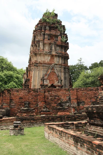 Ruïnes van de oude ayutthaya — Stockfoto