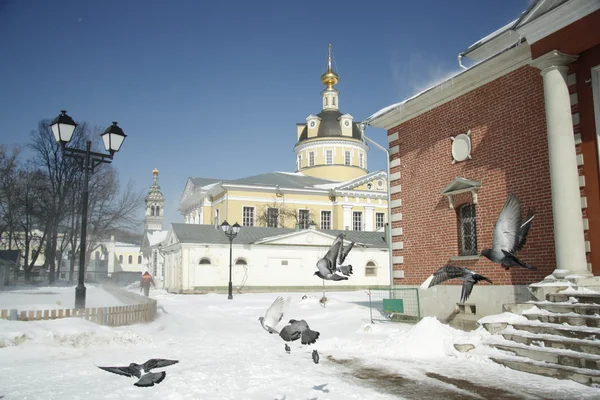 Moszkvában hóvihar — Stock Fotó