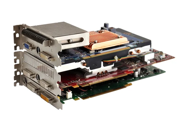 Computer graphic cards — Stock Photo, Image