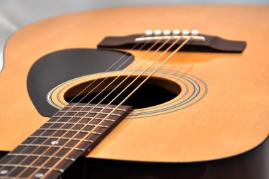 Acoustic guitar clipart