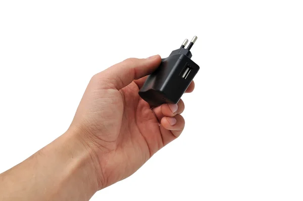 USB şarj cihazı — Stok fotoğraf