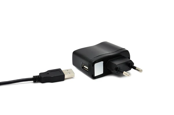 Ładowarka USB — Zdjęcie stockowe