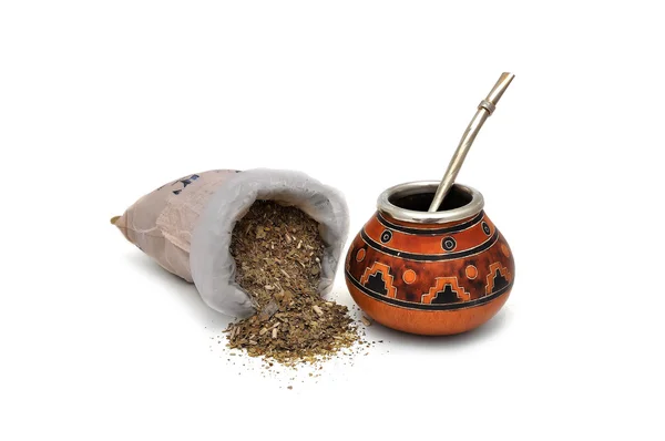 Chá de erva-mate — Fotografia de Stock