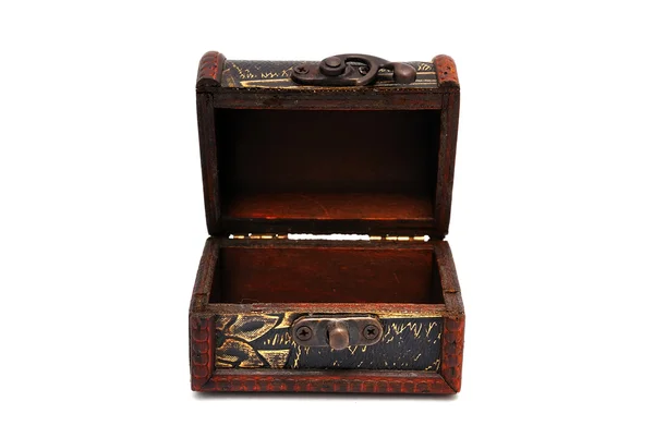 Wooden casket — Stock Photo, Image