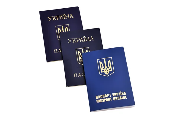 Ukraiński paszportów — Zdjęcie stockowe