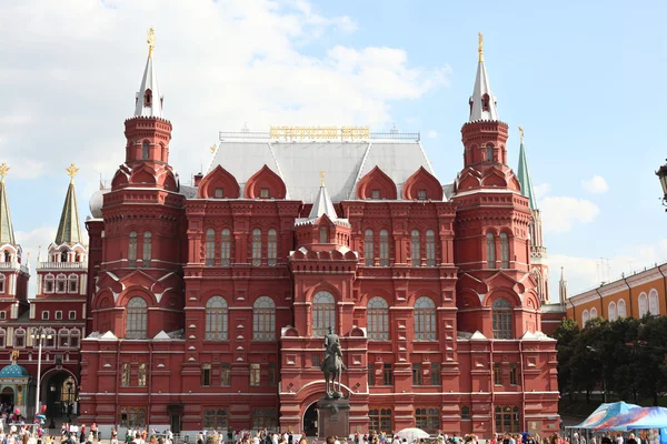 Historical Museum on Red Square. — Stock Photo, Image