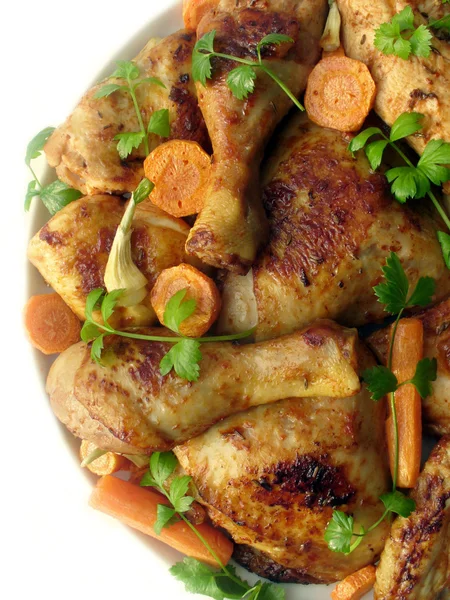 Tasty roasted chicken — Stock Photo, Image