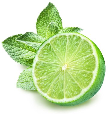 Lime and mint clipart