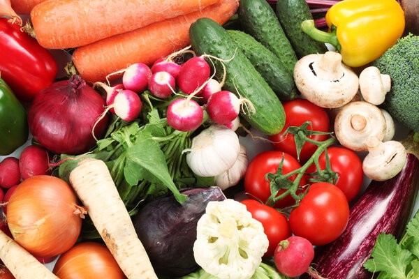 Vegetables occupy the entire frame.