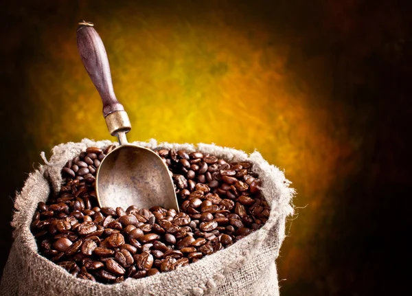 Gebrande koffiebonen — Stockfoto