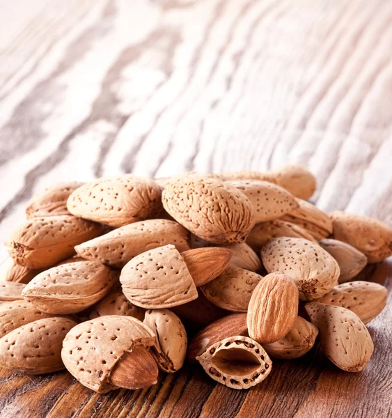 Ořechy mandle — Stock fotografie
