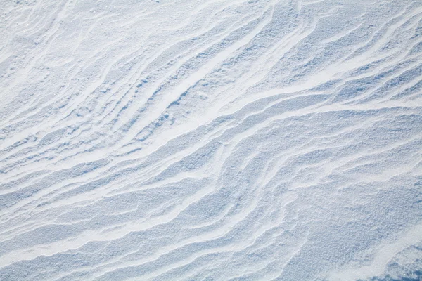 Textura de desvios de neve — Fotografia de Stock