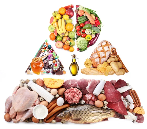 Productos para una dieta equilibrada — Foto de Stock